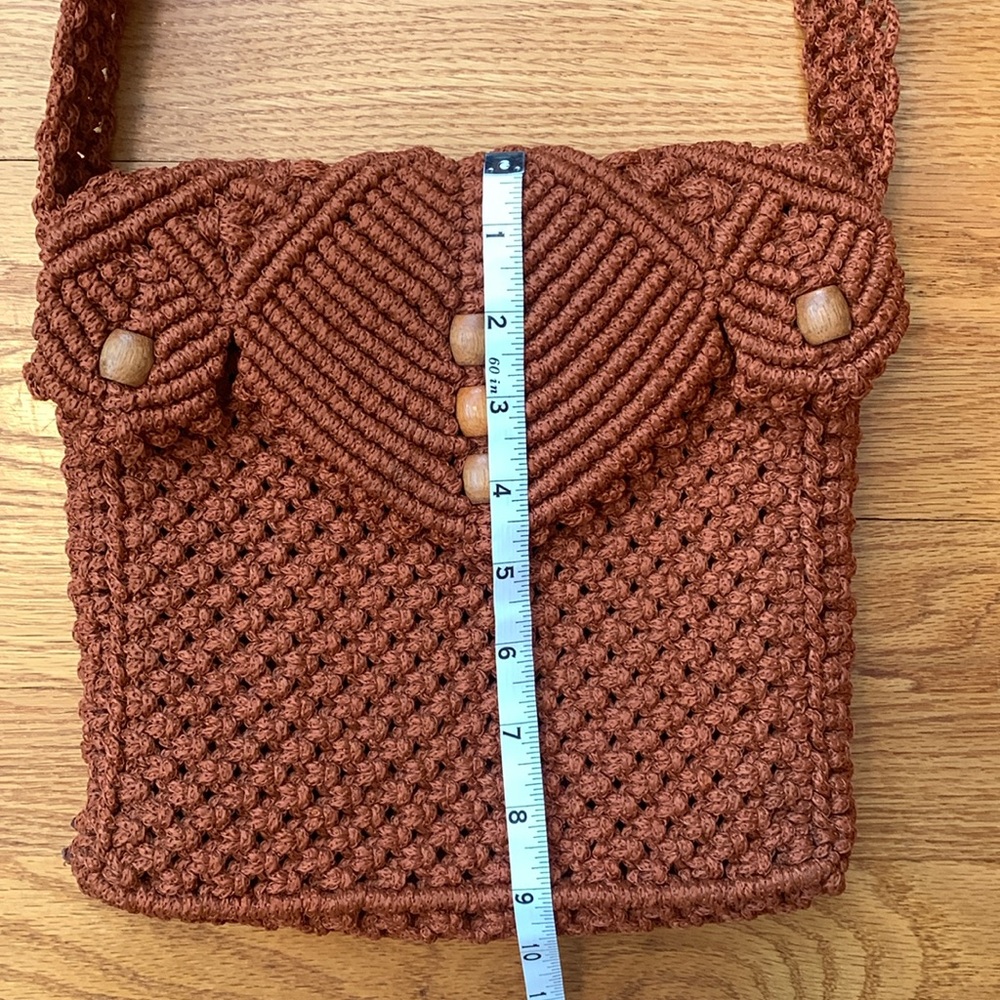 Vintage Macrome Bag - Picture 4 of 6